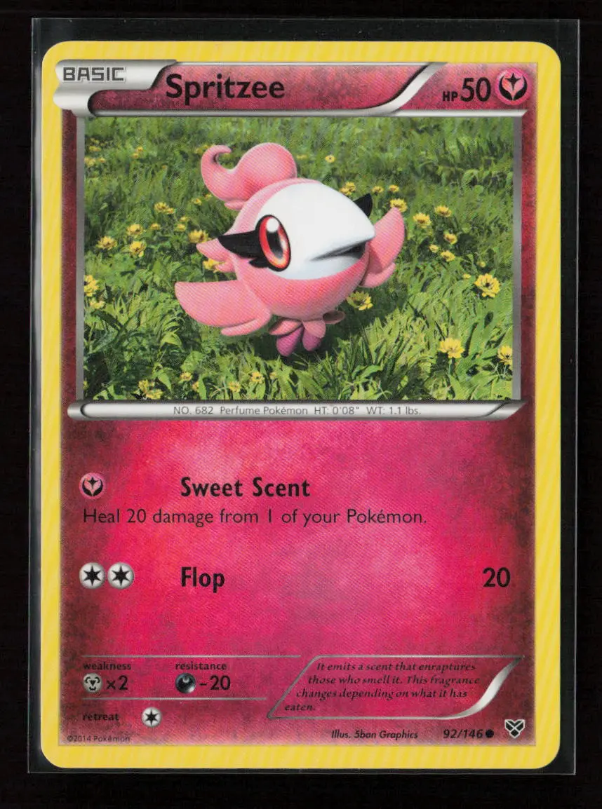 Spritzee Common Xy Base Set 92/146 Lp 1