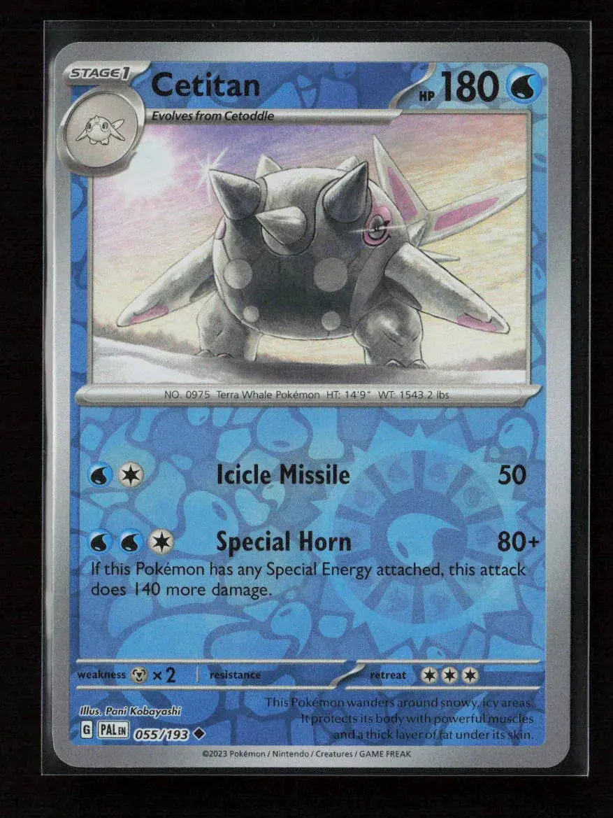 Cetitan - Uncommon Sv02: Paldea Evolved 055/193 Nm 1