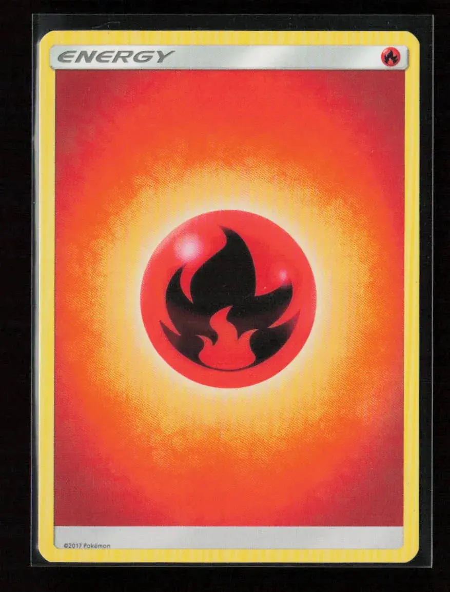 Fire Energy (2017 Unnumbered) Common Sm Base Set Lp 1