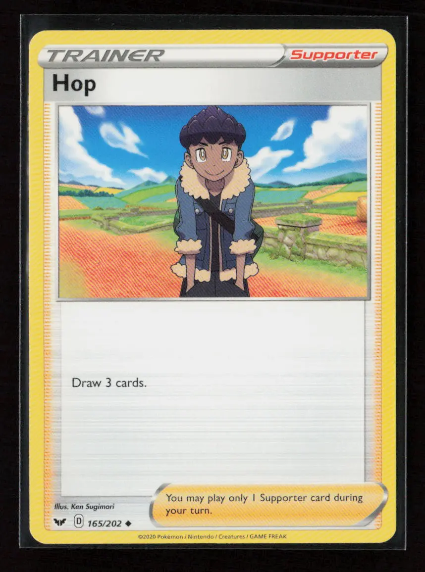 Hop Uncommon Swsh01: Sword & Shield Base Set 165/202 Lp 1
