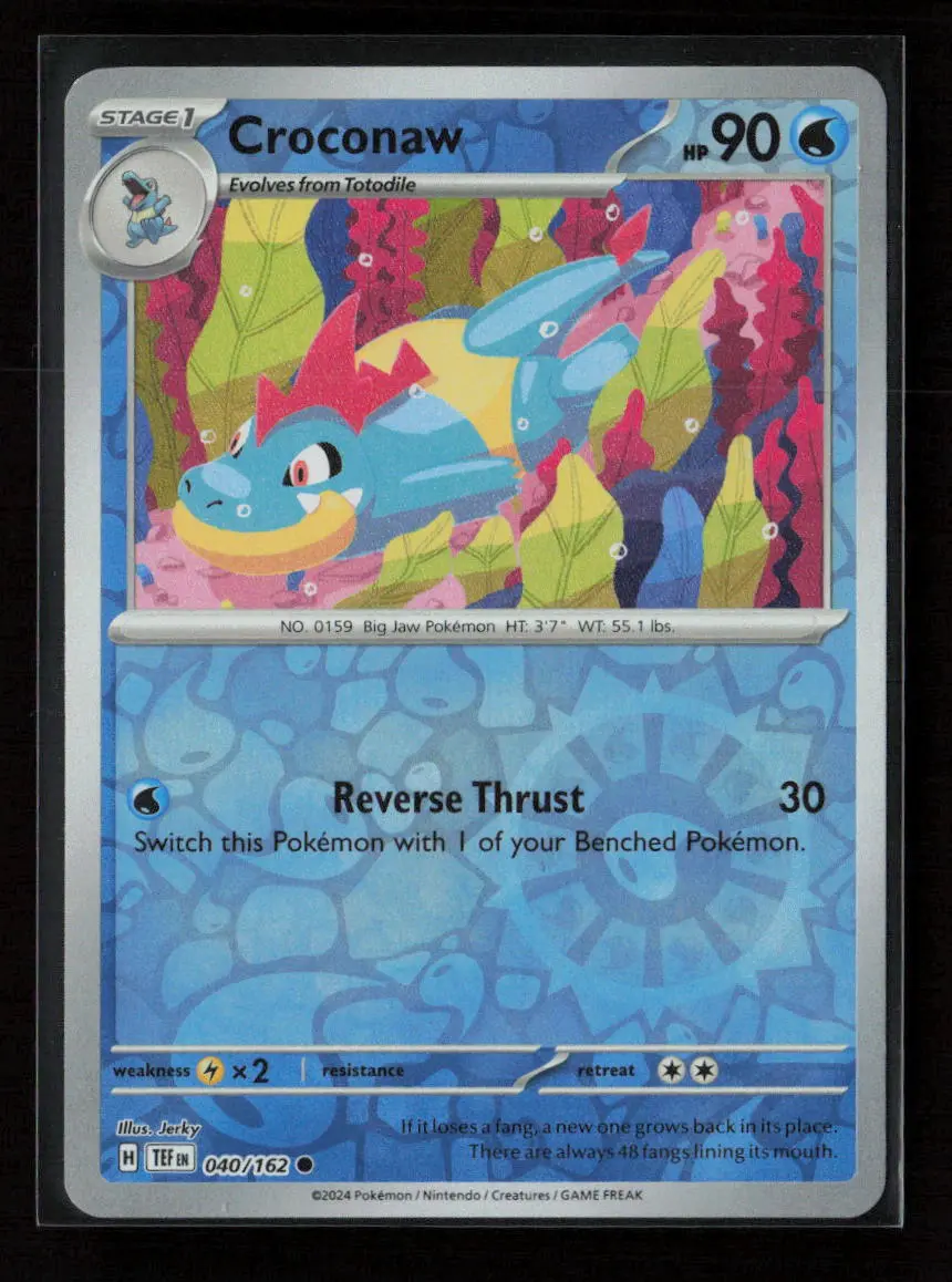 Croconaw Common Sv05: Temporal Forces 040/162 Nm 1