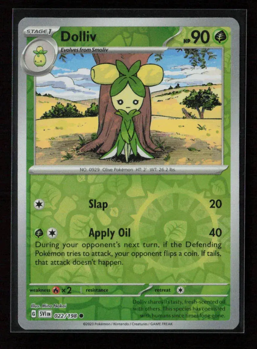 Dolliv - Common Sv01: Scarlet & Violet Base Set 022/198 Nm 1