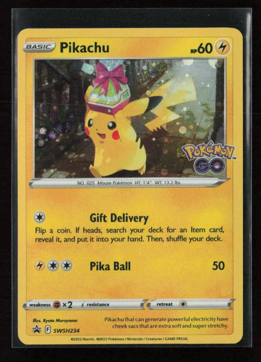 Pikachu - Promo Swsh: Sword & Shield Promo Cards Swsh234 Nm 1