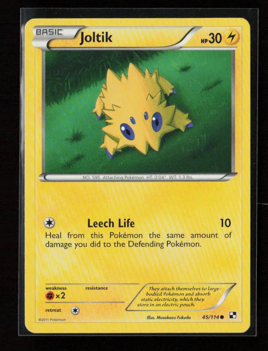 Joltik (45) Common Black And White 45/114 Mp 1