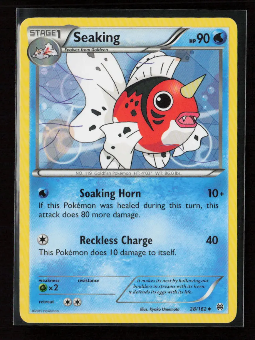 Seaking Uncommon Xy - Breakthrough 28/162 Lp 1