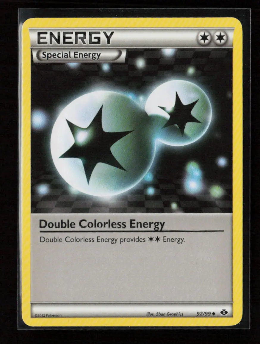 Double Colorless Energy Uncommon Next Destinies 92/99 Nm 1
