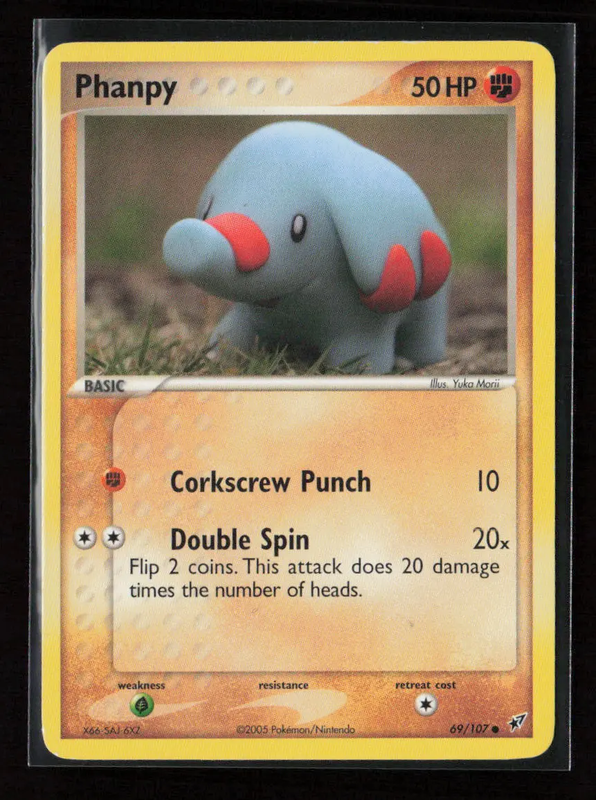 Phanpy Common Deoxys 69/107 Lp 1