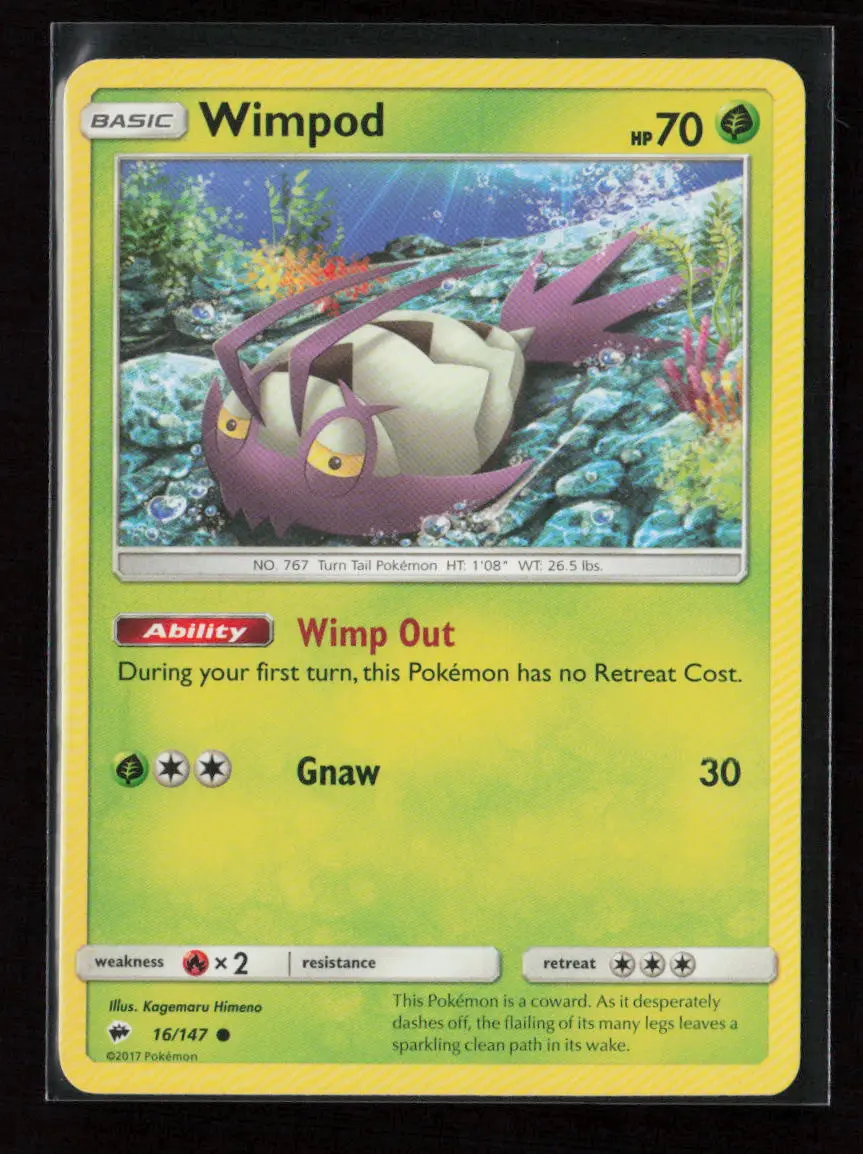 Wimpod Common Sm - Burning Shadows 16/147 Lp 1
