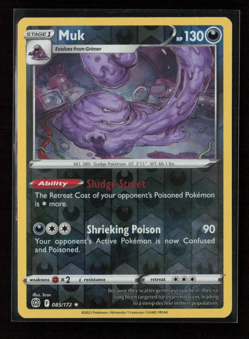 Muk Rare Swsh09: Brilliant Stars 085/172 Nm 1