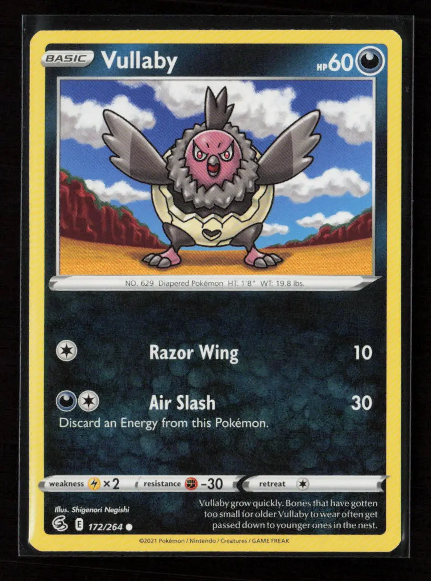 Vullaby Common Swsh08: Fusion Strike 172/264 Lp 1