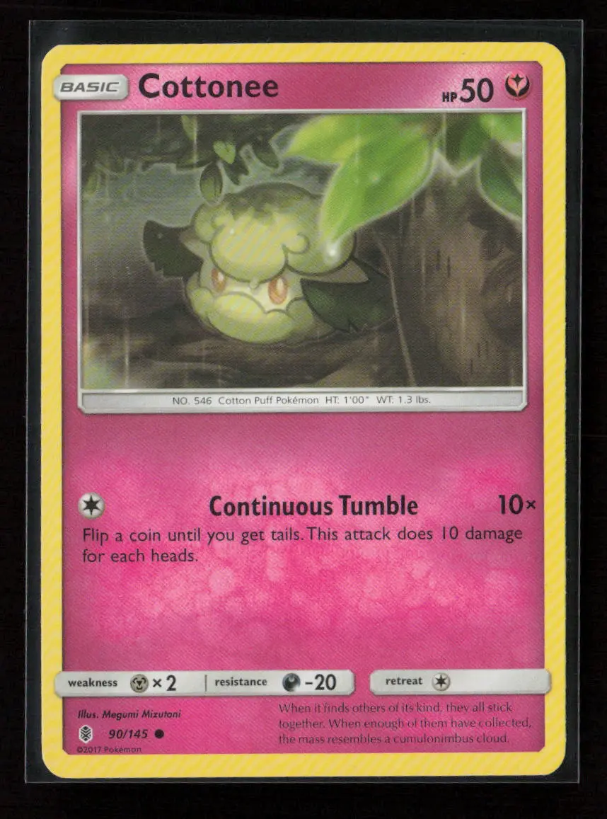 Cottonee Common Sm - Guardians Rising 90/145 Lp 1
