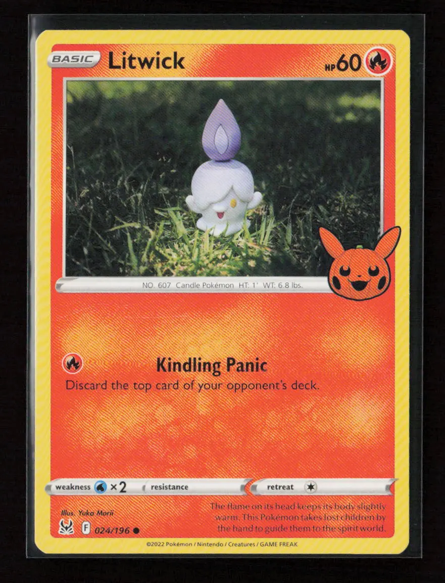Litwick Common Trick Or Trade Booster Bundle 2023 024/196 Lp 1