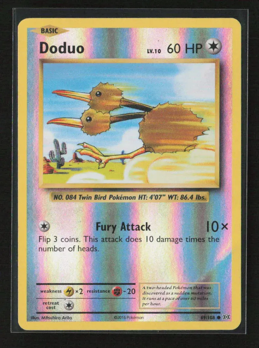 Doduo Common Xy - Evolutions 69/108 Lp 1