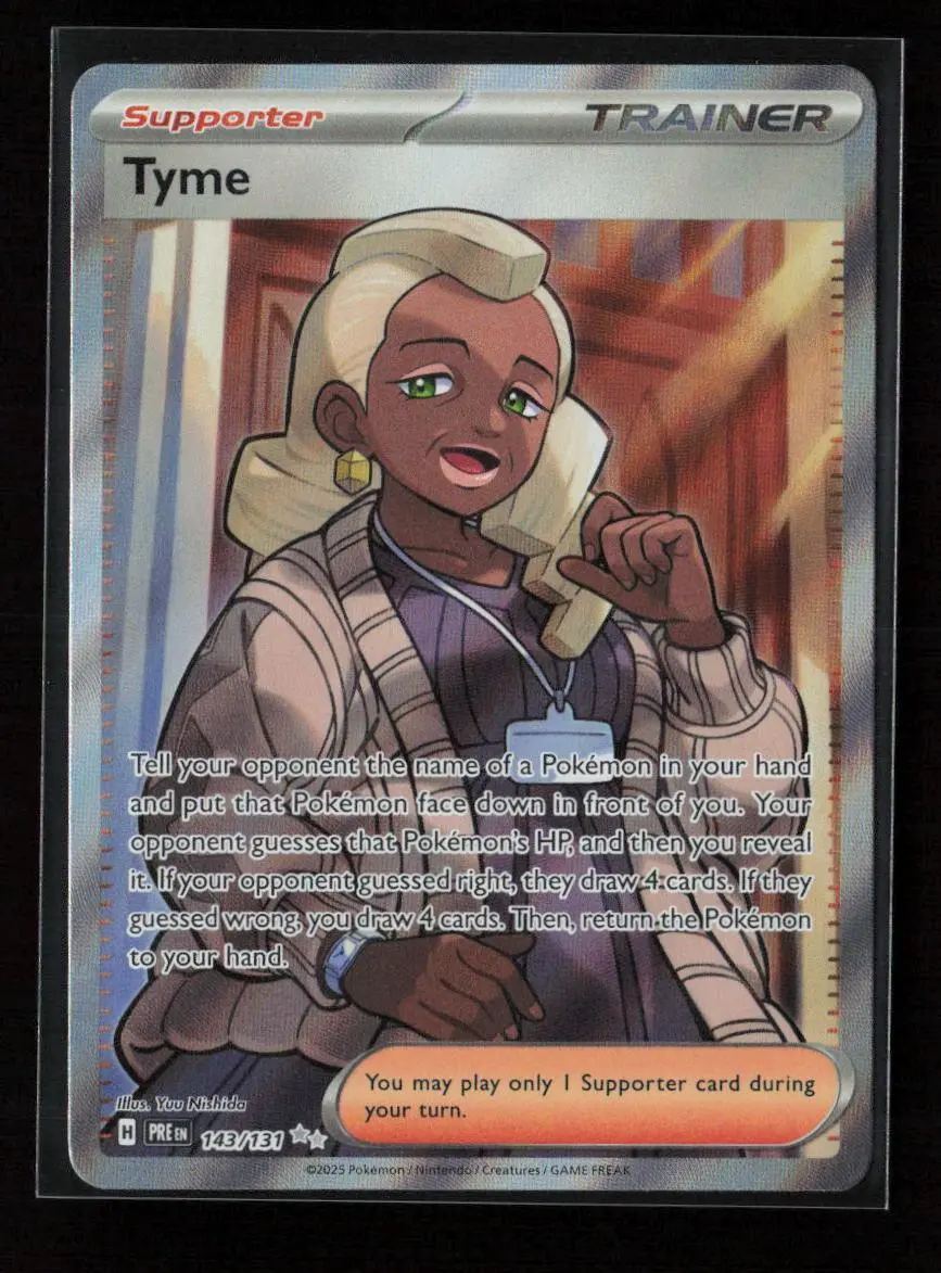 Tyme Ultra Rare Sv: Prismatic Evolutions 143/131 Nm 1