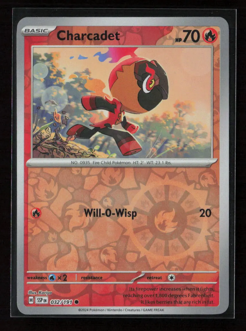 Charcadet - Common Sv08: Surging Sparks 032/191 Nm 1