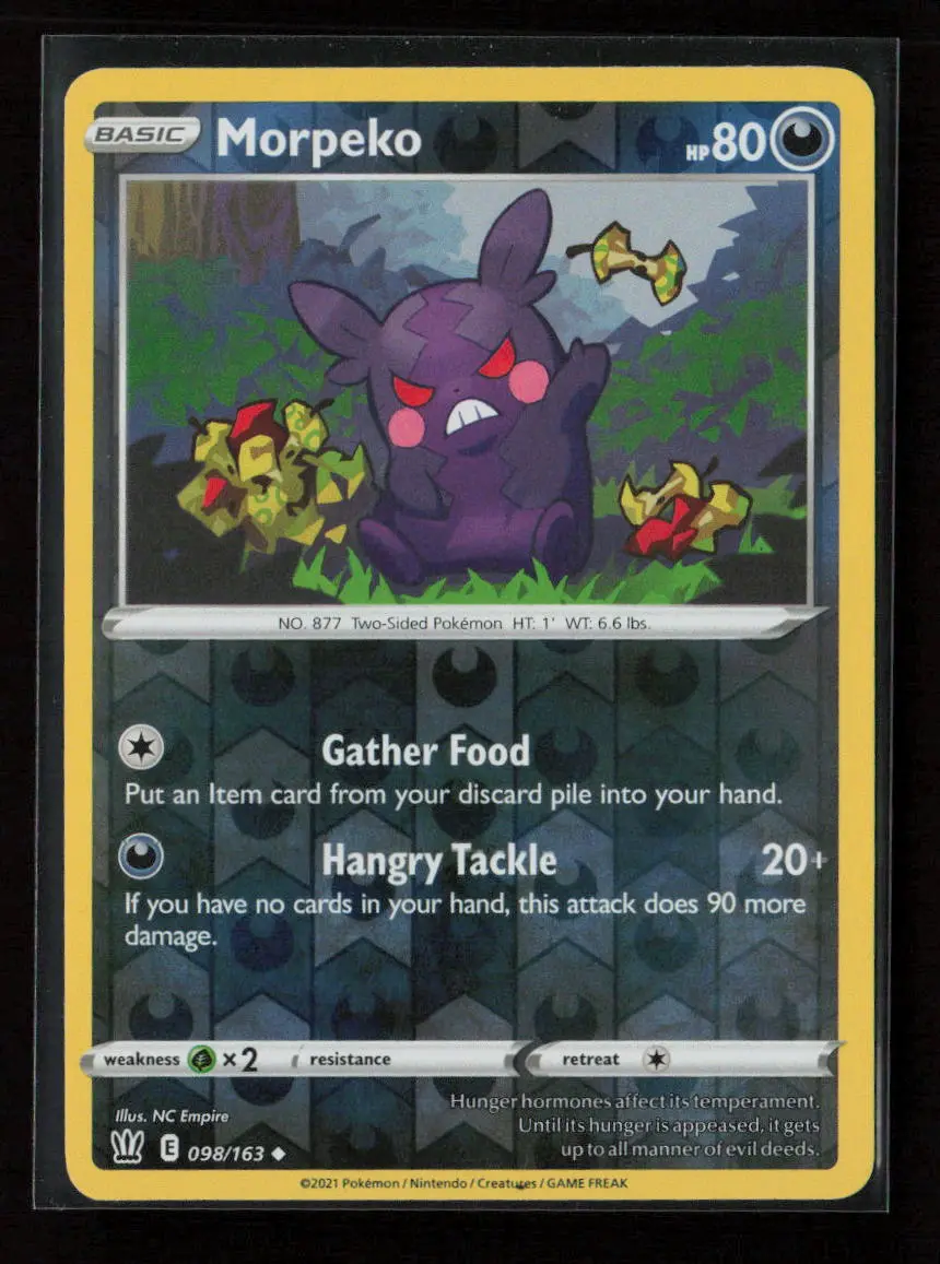 Morpeko Uncommon Swsh05: Battle Styles 098/163 Lp 1