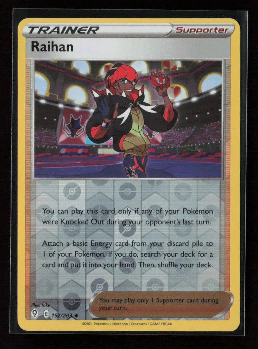 Raihan Uncommon Swsh07: Evolving Skies 152/203 Nm 1