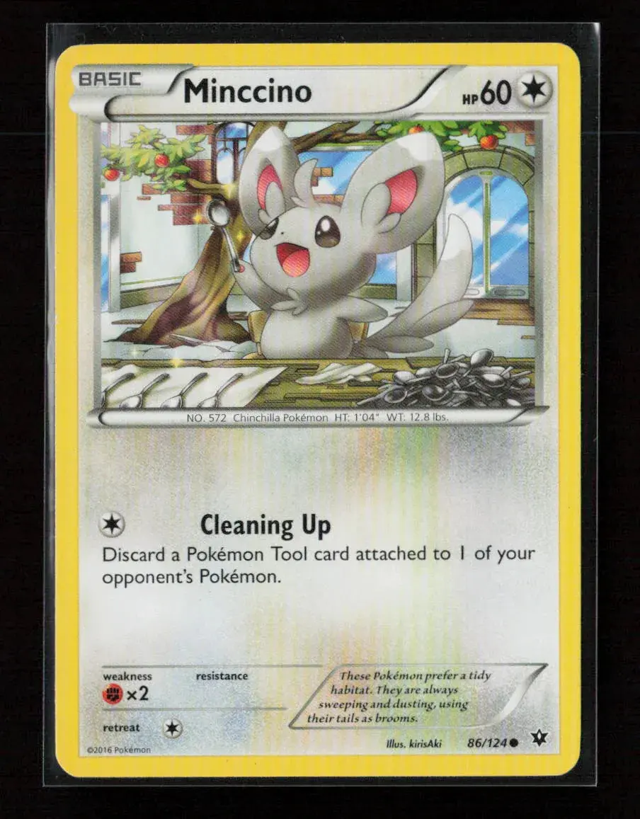 Minccino (86) Common Xy - Fates Collide 86/124 Lp 1