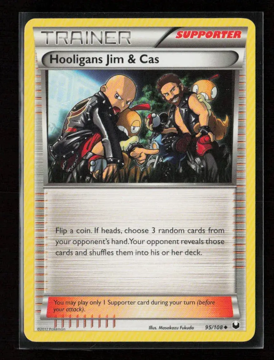 Hooligans Jim & Cas Uncommon Dark Explorers 95/108 Lp 1