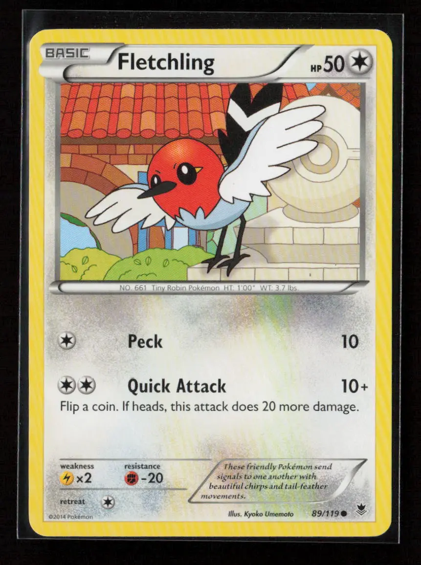 Fletchling Common Xy - Phantom Forces 89/119 Lp 1