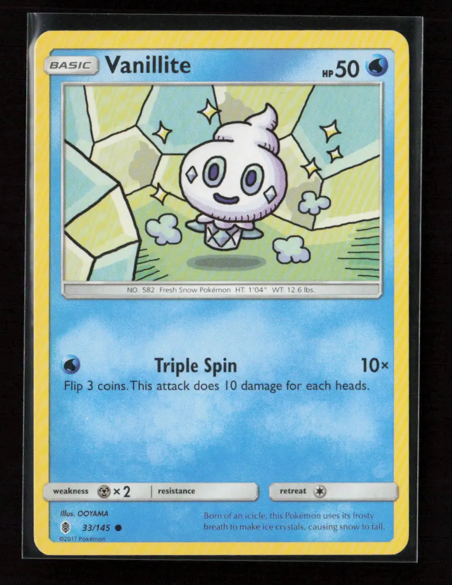 Vanillite Common Sm - Guardians Rising 33/145 Lp 1