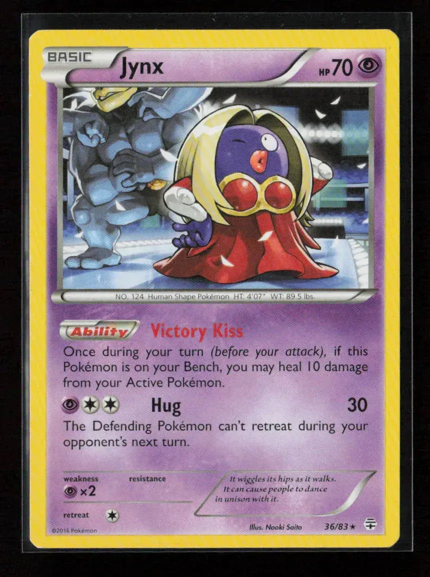 Jynx Rare Generations 36/83 Nm 1