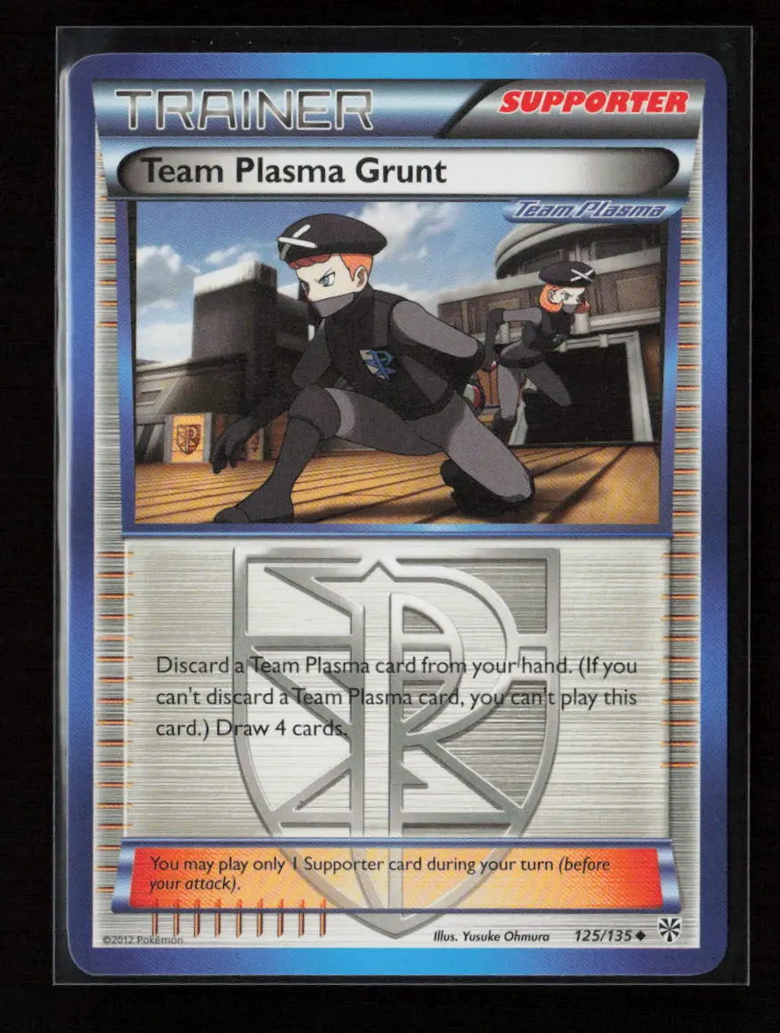 Team Plasma Grunt (Team Plasma) Uncommon Plasma Storm 125/135 Nm 1