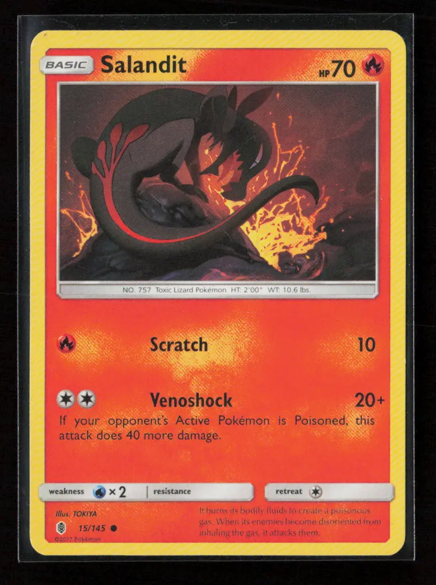 Salandit Common Sm - Guardians Rising 15/145 Lp 1
