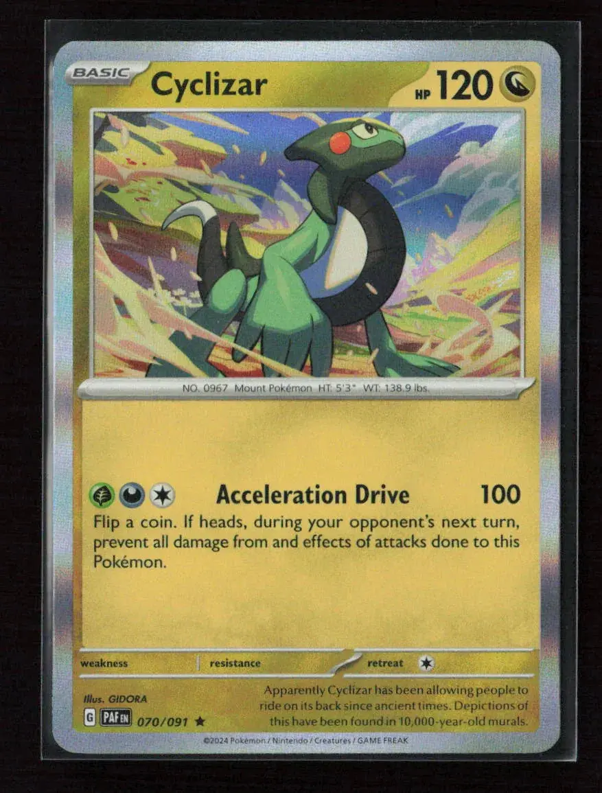 Cyclizar - Rare Sv: Paldean Fates 070/091 Nm 1