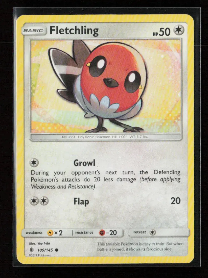 Fletchling Common Sm - Guardians Rising 109/145 Lp 1