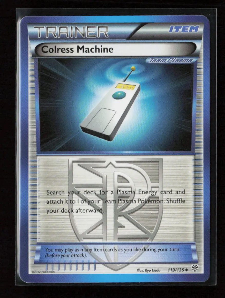 Colress Machine (Team Plasma) Uncommon Plasma Storm 119/135 Nm 1