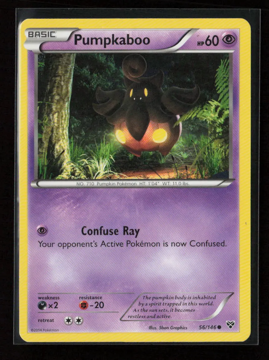 Pumpkaboo Common Xy Base Set 56/146 Lp 1