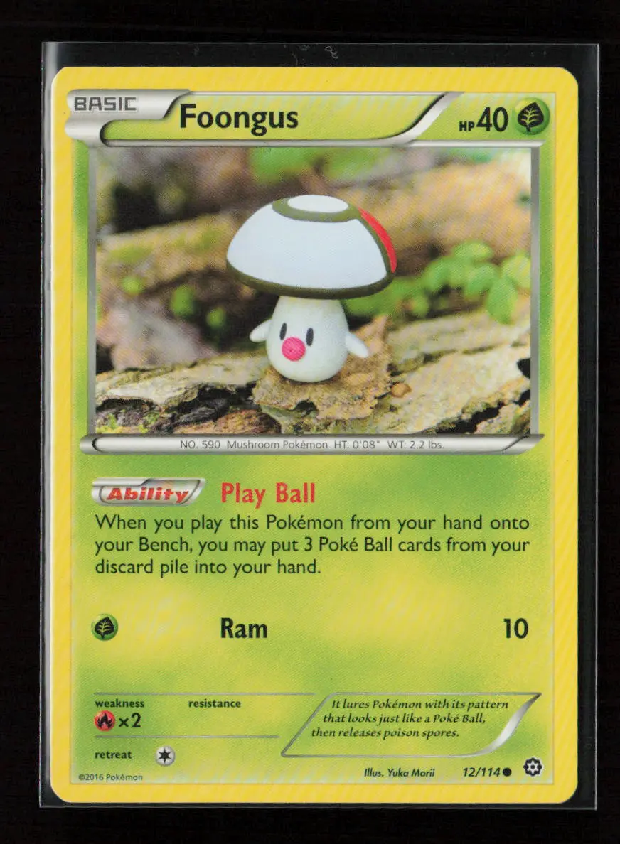 Foongus Common Xy - Steam Siege 12/114 Lp 1