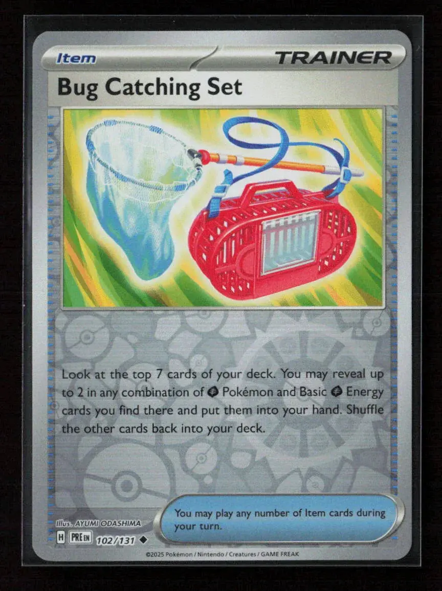 Bug Catching Set Uncommon Sv: Prismatic Evolutions 102/131 Nm 1
