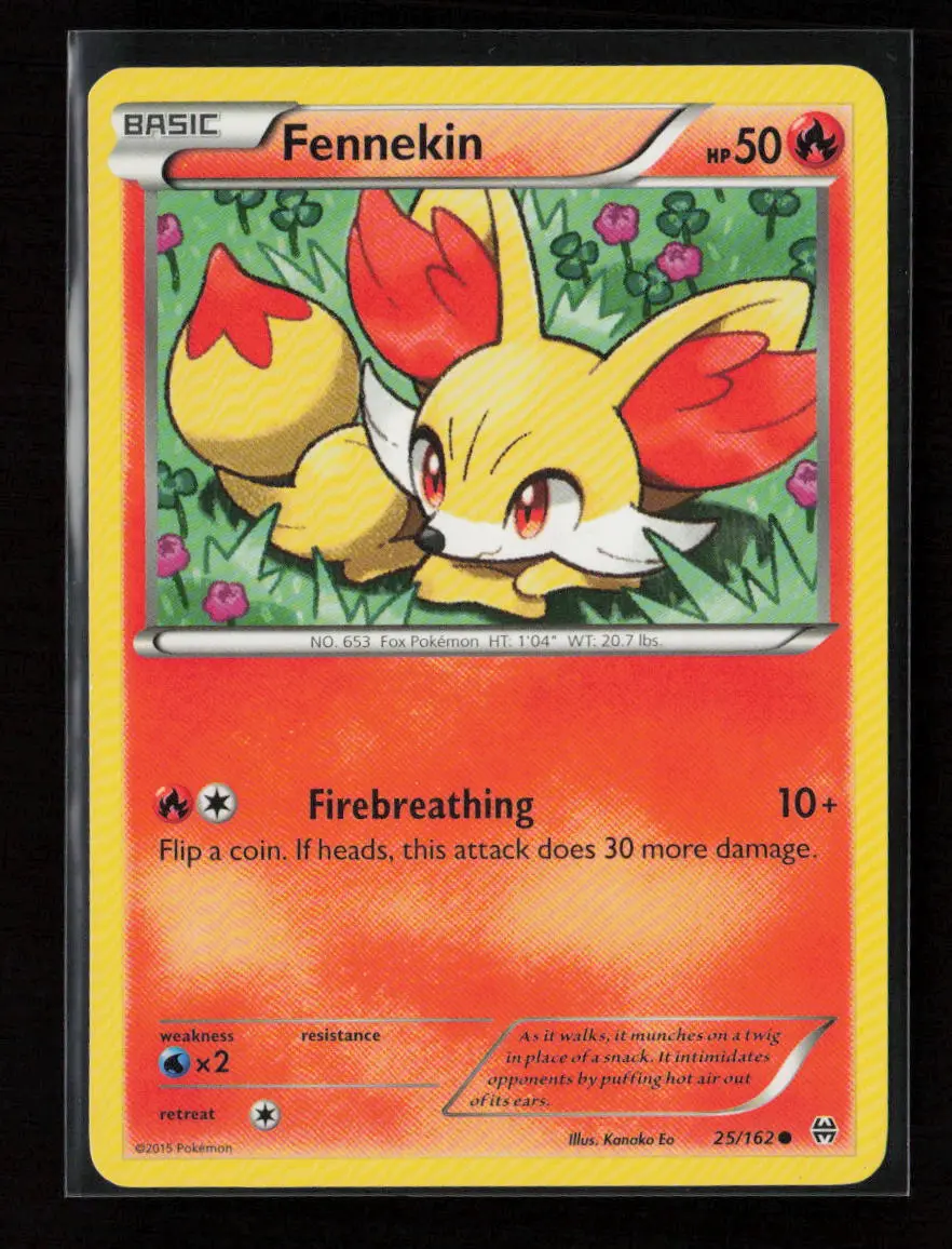 Fennekin Common Xy - Breakthrough 25/162 Lp 1