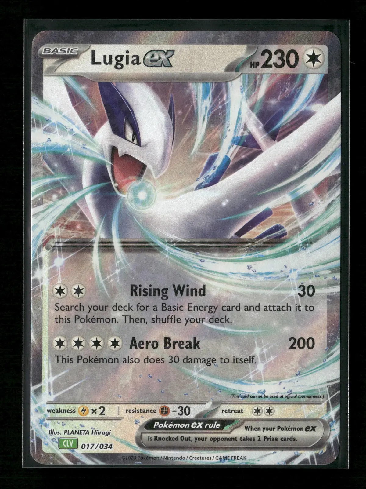 Lugia Ex Classic Collection Trading Card Game Classic 017/034 Nm 1