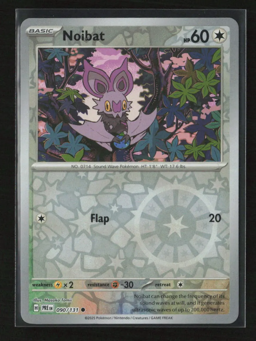 Noibat Common Sv: Prismatic Evolutions 090/131 Nm 1