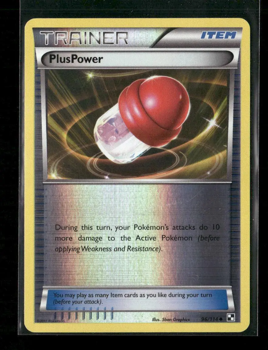 Pluspower Uncommon Black And White 96/114 Lp 1