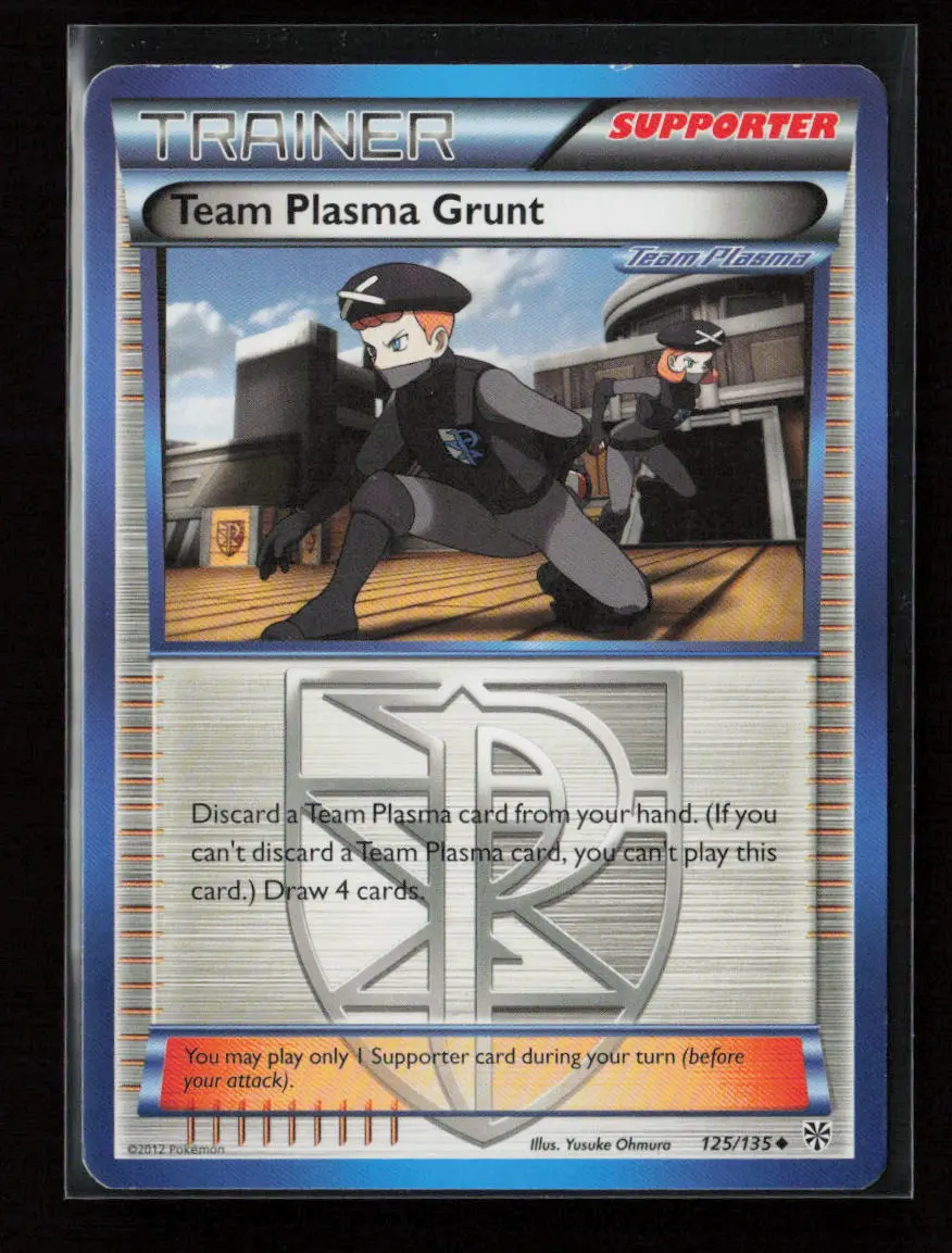 Team Plasma Grunt (Team Plasma) Uncommon Plasma Storm 125/135 Lp 1
