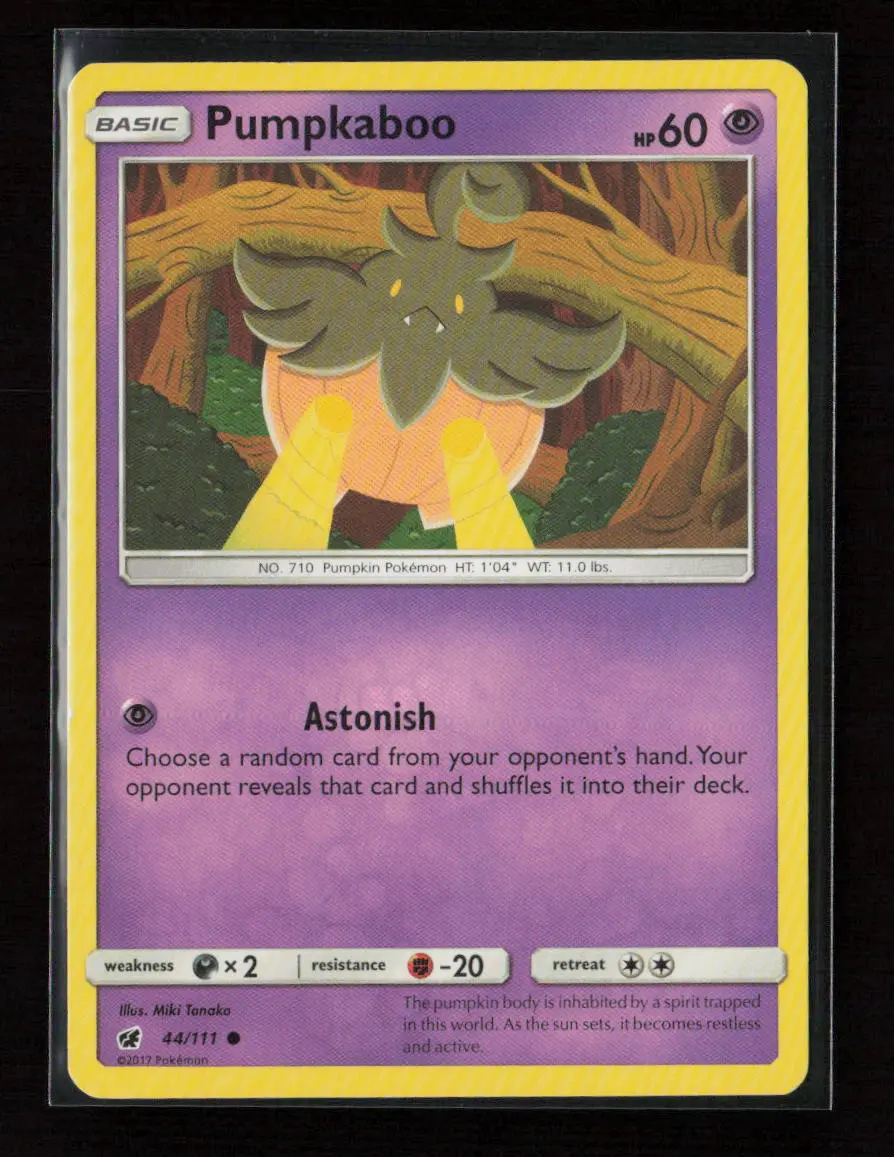 Pumpkaboo Common Sm - Crimson Invasion 44/111 Lp 1