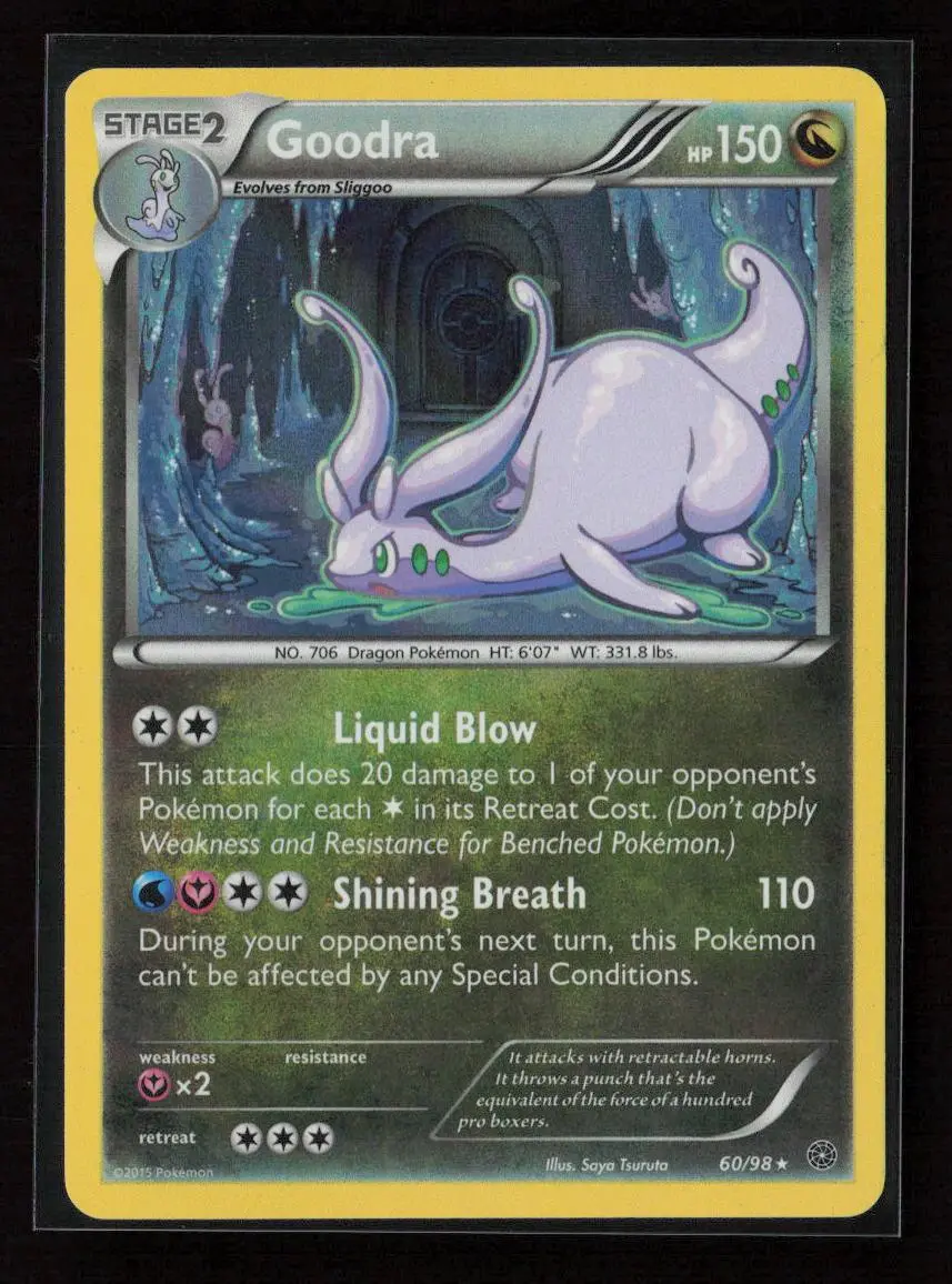 Goodra Holo Rare Xy - Ancient Origins 60/98 Nm 1