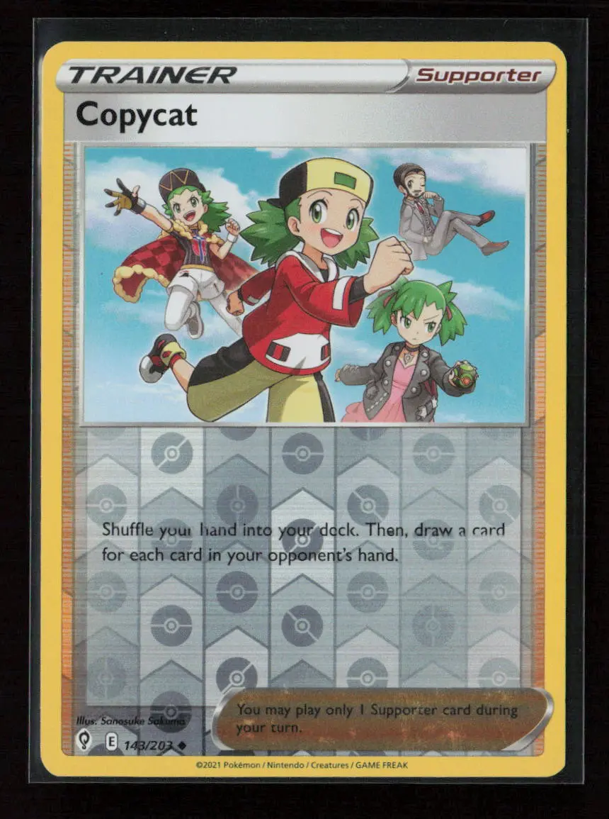 Copycat Uncommon Swsh07: Evolving Skies 143/203 Nm 1