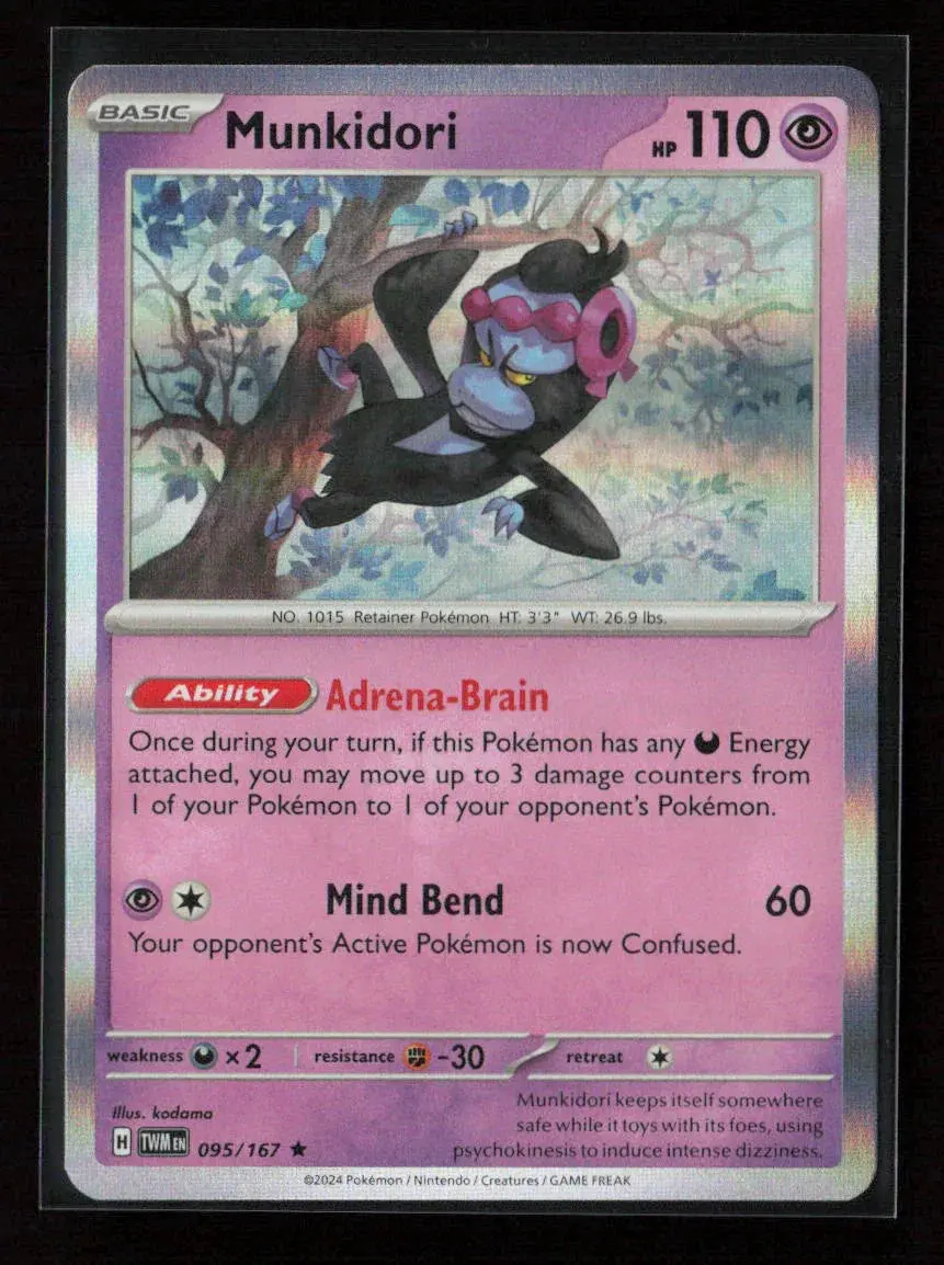 Munkidori Rare Sv06: Twilight Masquerade 095/167 Nm 1