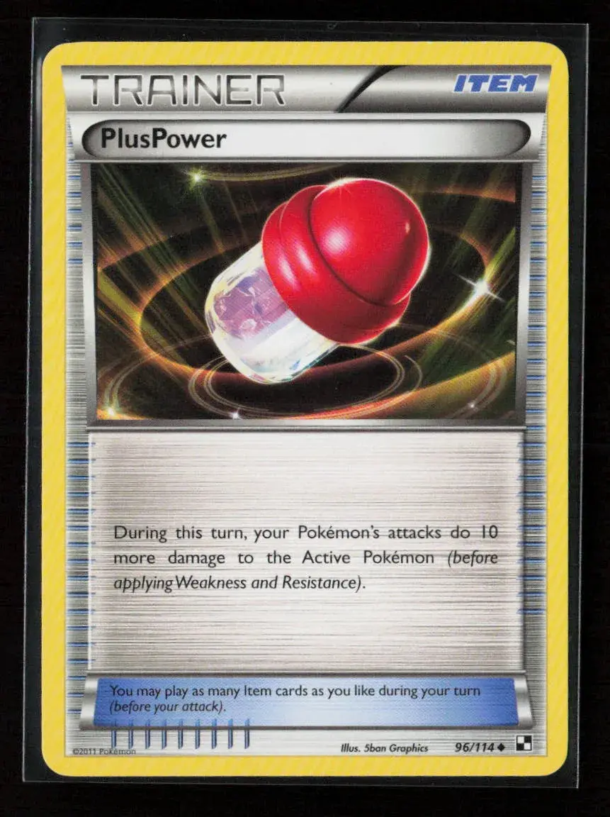 Pluspower Uncommon Black And White 96/114 Lp 1