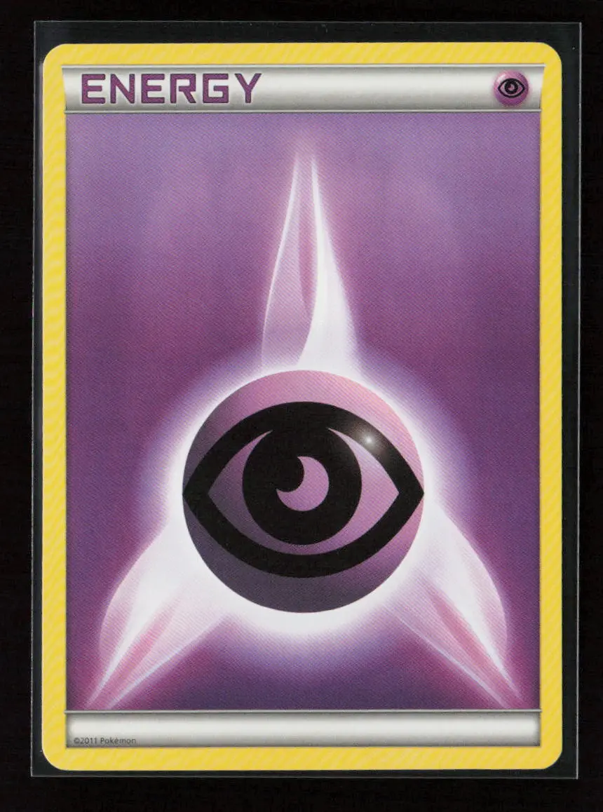 Psychic Energy (2011 Unnumbered) Promo League & Championship Cards Nm 1