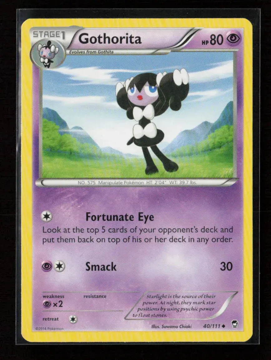 Gothorita Uncommon Xy - Furious Fists 40/111 Lp 1