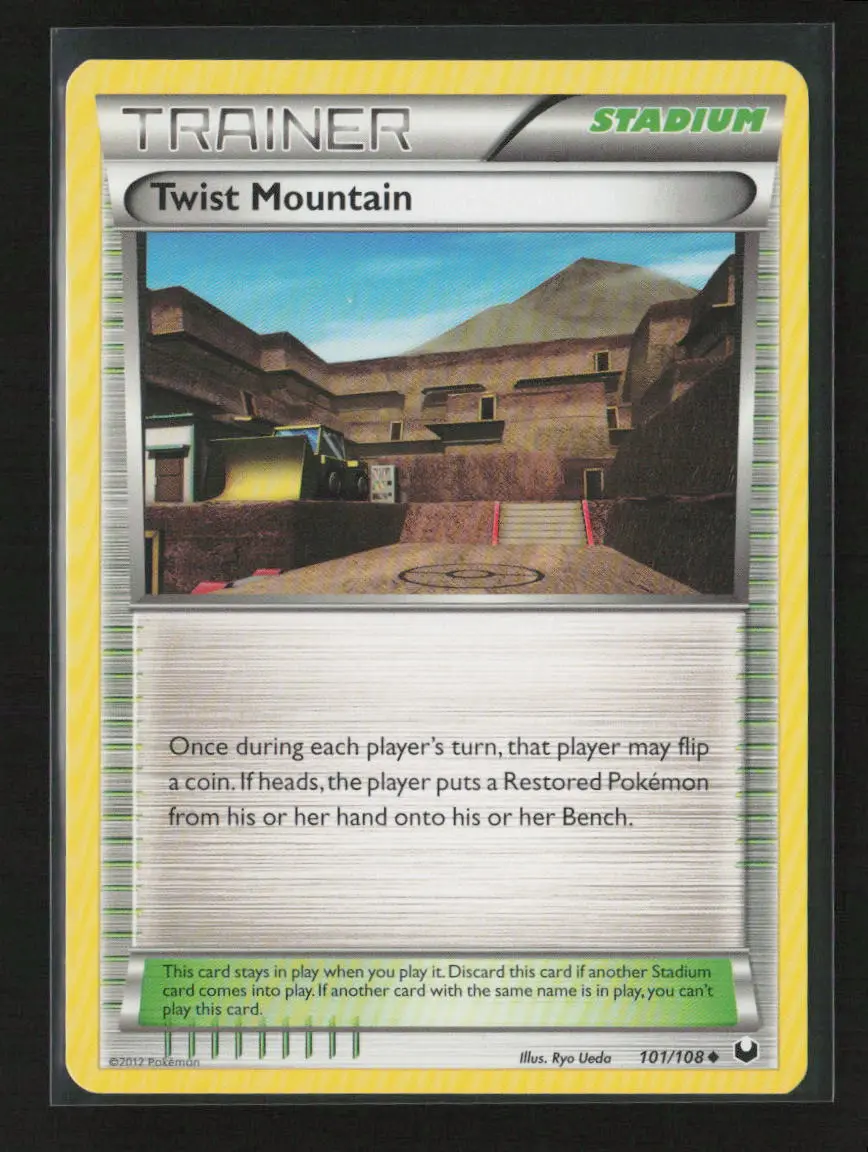 Twist Mountain Uncommon Dark Explorers 101/108 Nm 1
