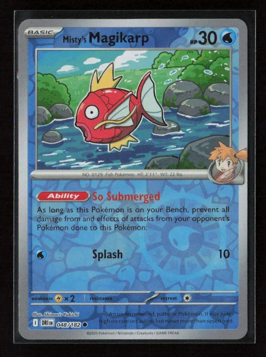 Misty's Magikarp Common Sv10: Destined Rivals 048/182 Nm 1