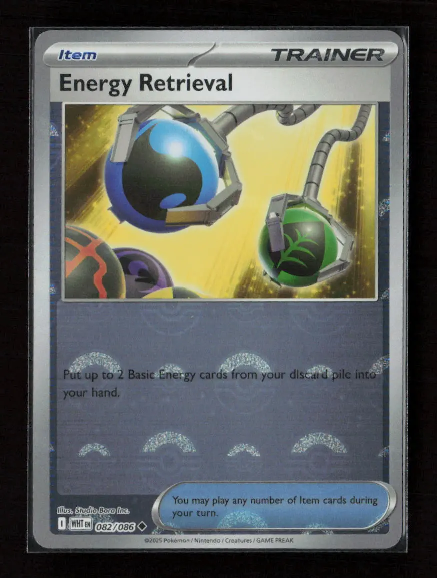 Energy Retrieval (Poke Ball Pattern) Uncommon Sv: White Flare 082/086 Nm 1