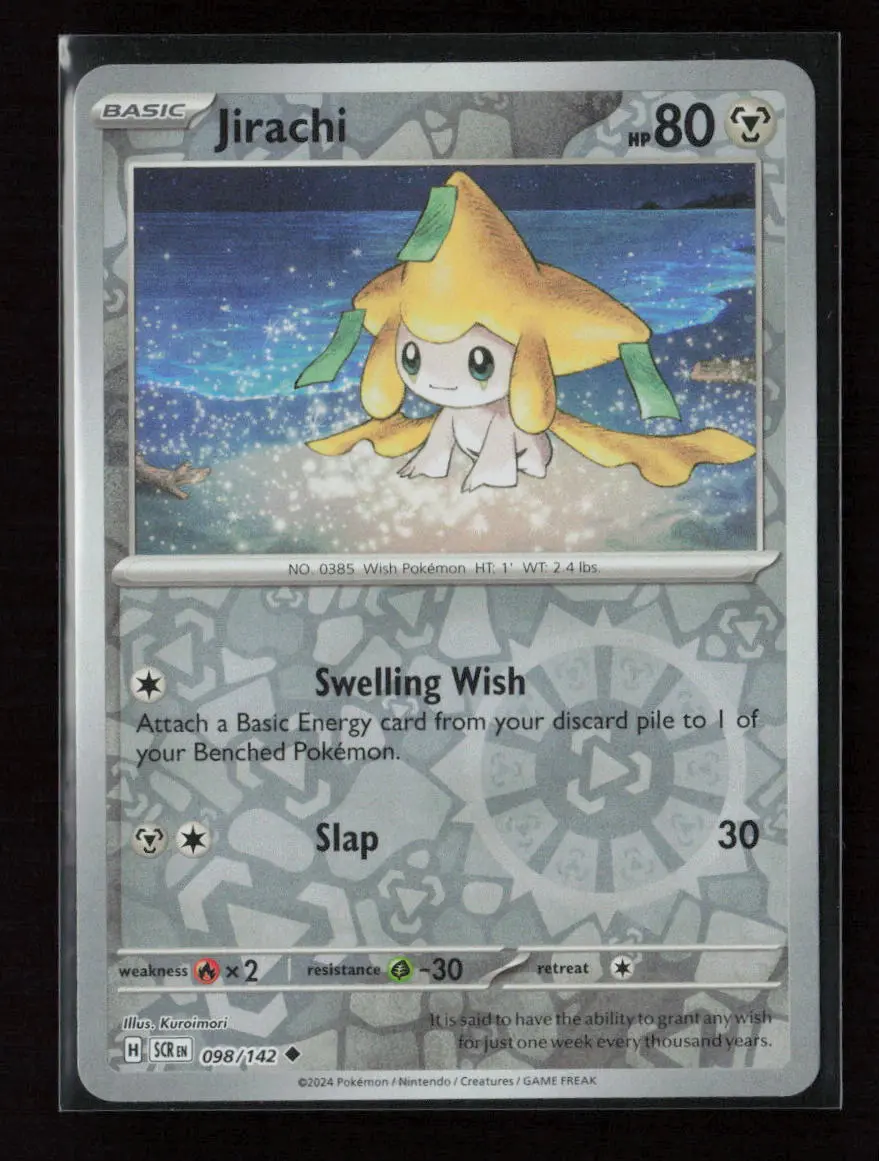 Jirachi Uncommon Sv07: Stellar Crown 098/142 Nm 1